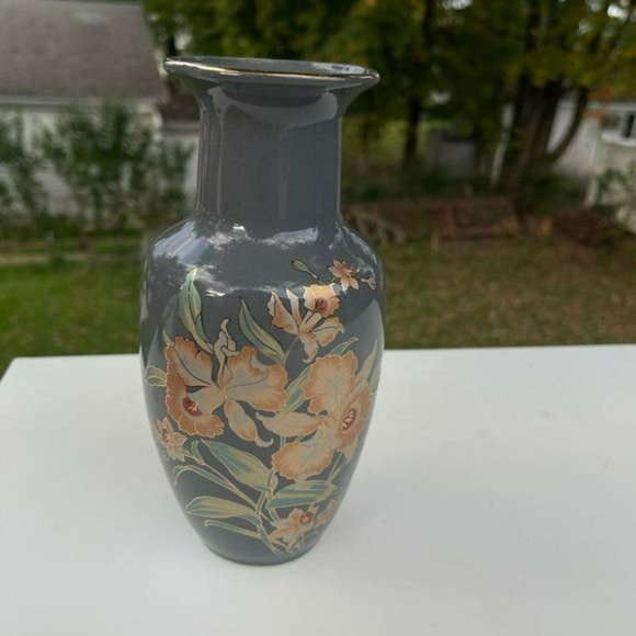 Vintage Shaddy Japanese‎ Vase  Hand Painted Porcelain - Picture 3 of 14